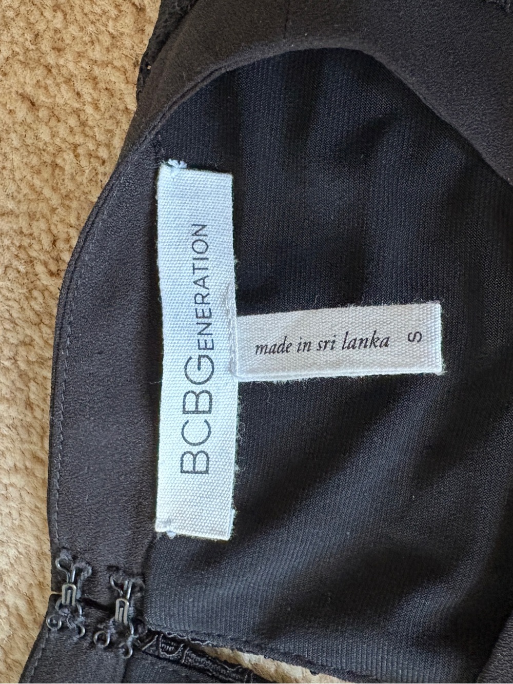 BCBG Black Lace Sleeveless Top - Picture 4 of 4